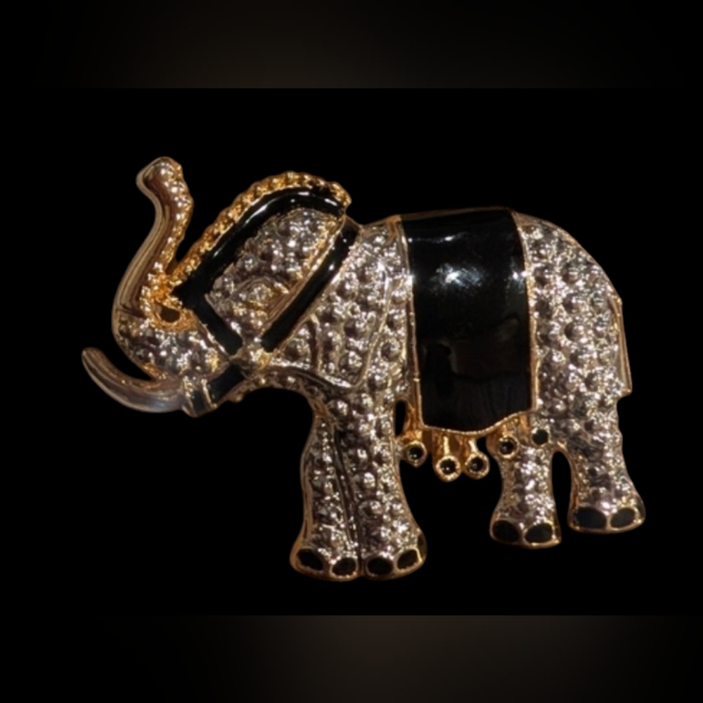 Elephant Brooch